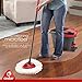 O-Cedar EasyWring Microfiber Spin Mop and Bucket Floor Cleaning System with 2 Extra Refills