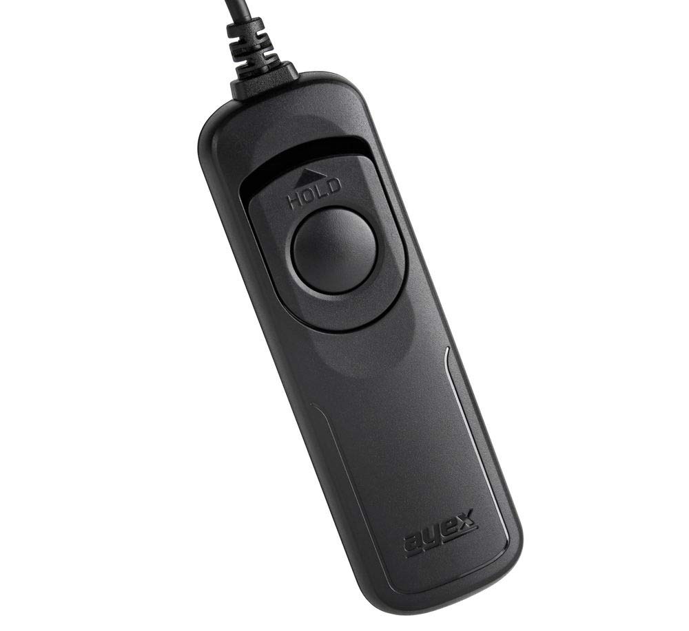 ayex Cable Remote Shutter Release AX-10, Compatible with Canon (N3) such as EOS R5 1D X Mark II 5D Mark IV 5DS 6D 7D Mark II - Continuous Shooting and Bulb, easy to handle, works without batteries