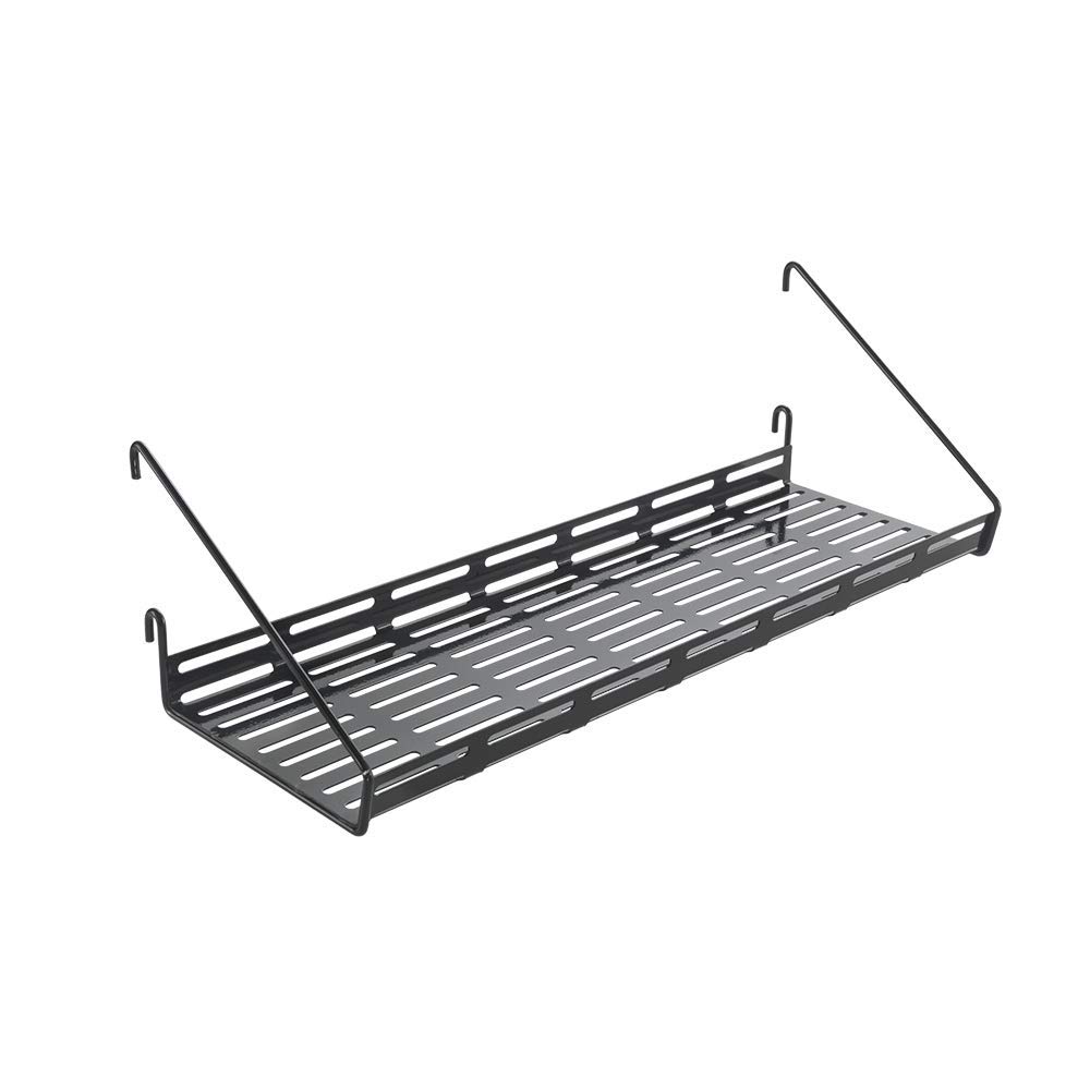 Metaltex Shelf for Wall Grille, Black, 45 x 15 x 12 cm