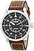 Citizen Eco-Drive Men's AW1361-10H Sport Stainless Steel Watch with Brown Leather Band