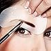 AKOAK 24 Styles 6 Sets Eyebrow Grooming Stencil Kit Template Make Up Shaping Shaper