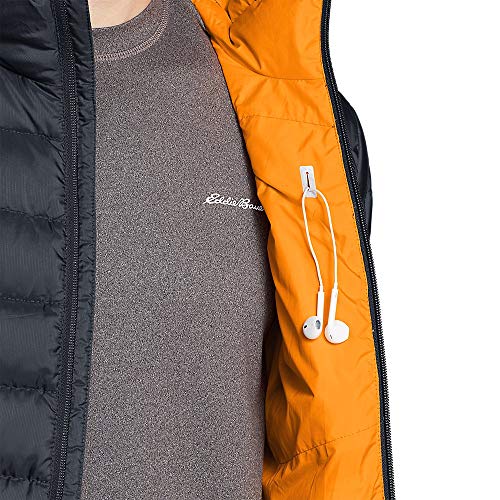 Eddie Bauer Men's Downlight Hooded Jacket, Storm Large Pricepulse