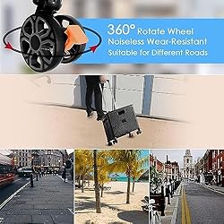 Foldable Utility Cart Folding Portable Rolling