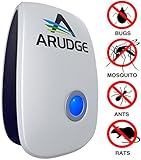 Ultrasonic Pest Repeller, for Indoor Use! Ideal Pest Control for Ants, Roaches, Spiders, Mosquitoes, Small Rodents and More – No Batteries Needed – 100% Satisfaction Guarantee