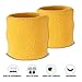 Suddora Sweatbands Set, Moisture Wicking 2 Wristbands and 1 Headband, Breathable Terry Cloth Athletic Bands for Basketball, Tennis, Yoga, Gym, Sweat Bands for Costumes and Cosplay, Yellow