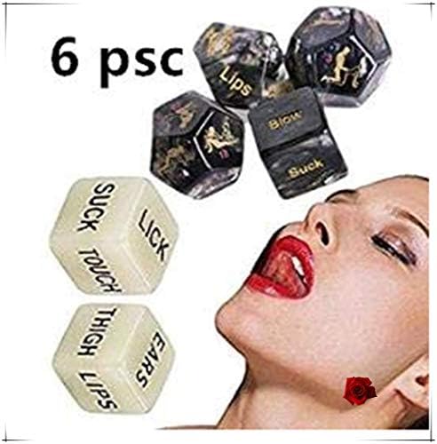 Multifaceted Style Game Dice Toy,6Pcs