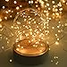 ECOWHO 66ft 200 LED String Lights Indoor, Warm White Fairy Lights Outdoor Battery Operated Twinkle Lights with Remote IP65 Waterproof 8 Modes for Tree Garden Bedroom Wedding Christmas Decor