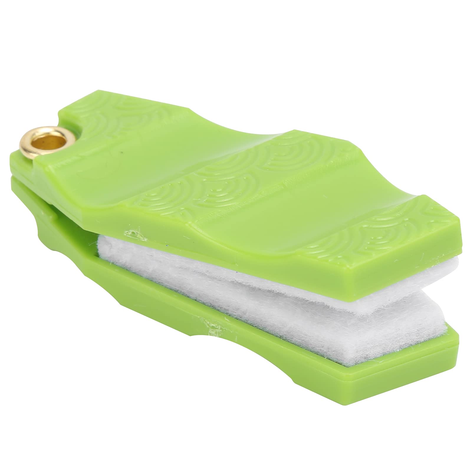 Voluxe Fishing Line Cleaner, Easy To Carry Fly Line Cleaner Light Weight Small in Size for Work for Fishing Enthusiast for Fishing Line for Friends(Green cleaner)