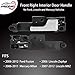 ATRACYPART Interior Door Handle Front Right Passenger Side - Compatible with 2006-2012 Ford Fusion 2007-2012 Lincoln MKZ 2006 Zephyr 2006-2011 Mercury Milan - Replaces# 6E5Z-5422600-AA, 6E5Z5422600AA