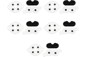 AS Axis Spindleon 5X Game Controllers Silicone Pads Replacement Sets Compatible with Nintendo NES
