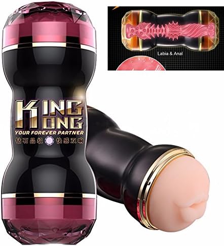 PURE DREAM QG 2 in 1 Dual-hole Realistic Silicone Portable STROKER