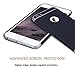 MINIMALISM Cell Phone Cases 3 in 1 Ultra Thin and Slim Design Coated Premium Non Slip Surface with Excellent Grip Case Fit for iPhone 6 (4.7'')(2014) and iPhone 6S (4.7'')(2015) - Black