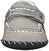 pediped Originals Norm Boat Shoe (Infant),Grey,Small (6-12 Months E US Infant)