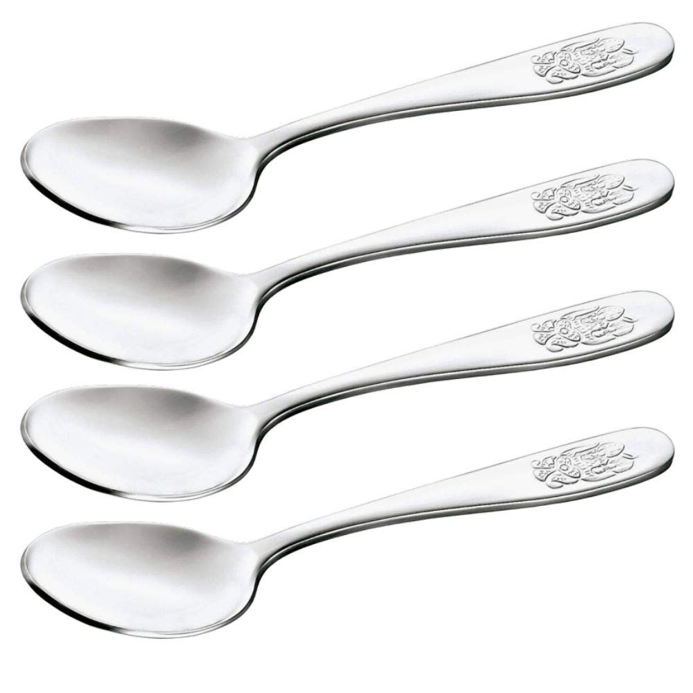 mikken Children's Cutlery, Chromium, Silver, 14.5 x 3.9 x 1 cm