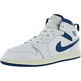 Jordan Little Kid's 1 Mid SE White/Industrial Blue-Sail (FN7493 141) - 11