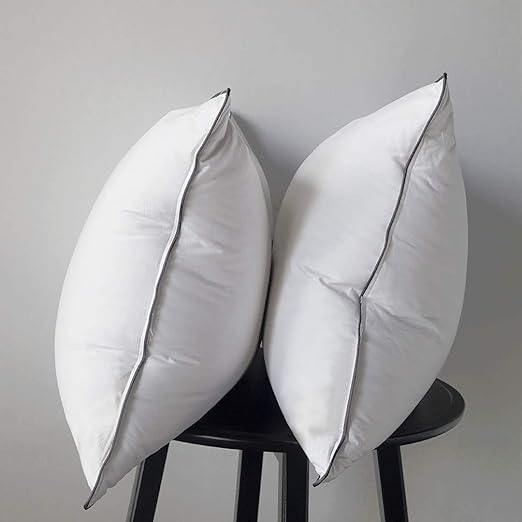 Amazon Com Apsmile White Goose Down Feather Pillows For Sleeping
