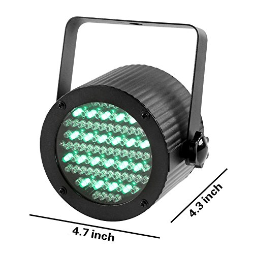 TSSS RGB Par Lights 86 Leds DMX512 Stage Lighting for Wedding Birthday Parties Events Celebration Live Concert Show