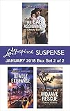 Harlequin Love Inspired Suspense January 2018 - Box Set 2 of 2: The Baby Assignment\Deadly Exchange\Mojave Rescue