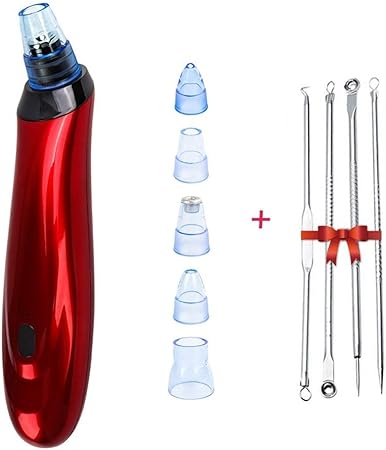 Amazon Deciniee 鼻真空にきび毛穴リムーバー電気吸引にきびにきびにきびリムーバークリーナー針スキンケアツール Red Chunuo かっさプレート 通販