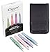 4-Piece Professional Tweezers Set with Case | Stainless Steel | Best Precision for Eyebrow, Splinter & Ingrown Hair Removal | Includes: Slant, Straight, Point & Point/Slant
