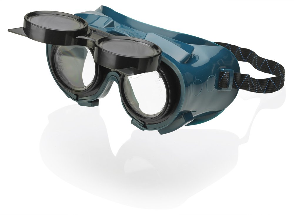 FLIP FRONT WELDING GOGGLES GREEN
