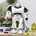 SGILE RC Robot Toy, Programmable Intelligent Walk Sing Dance Robot for Kids Gift Present, White