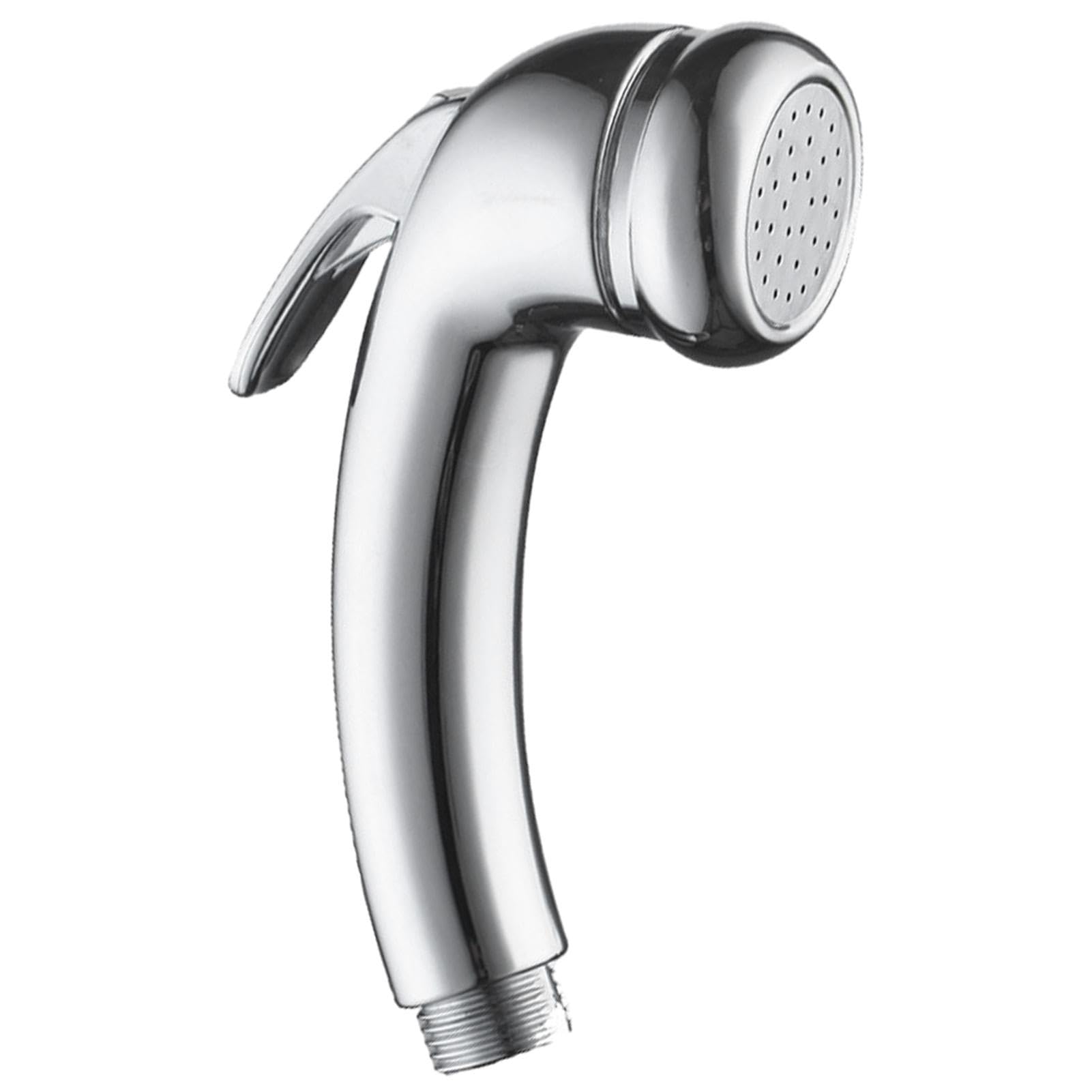 High Pressure Shower Head,1/2" Thread ABS Chrome Trigger Handheld Shower Head with On/Off,High Pressure Water Interior Accessories Set,Handheld Shower Head for Home Hotel Camping RV