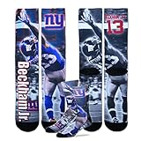 Odell Beckham New York Giants For Bare Feet NFL Drive Player Profile Socks