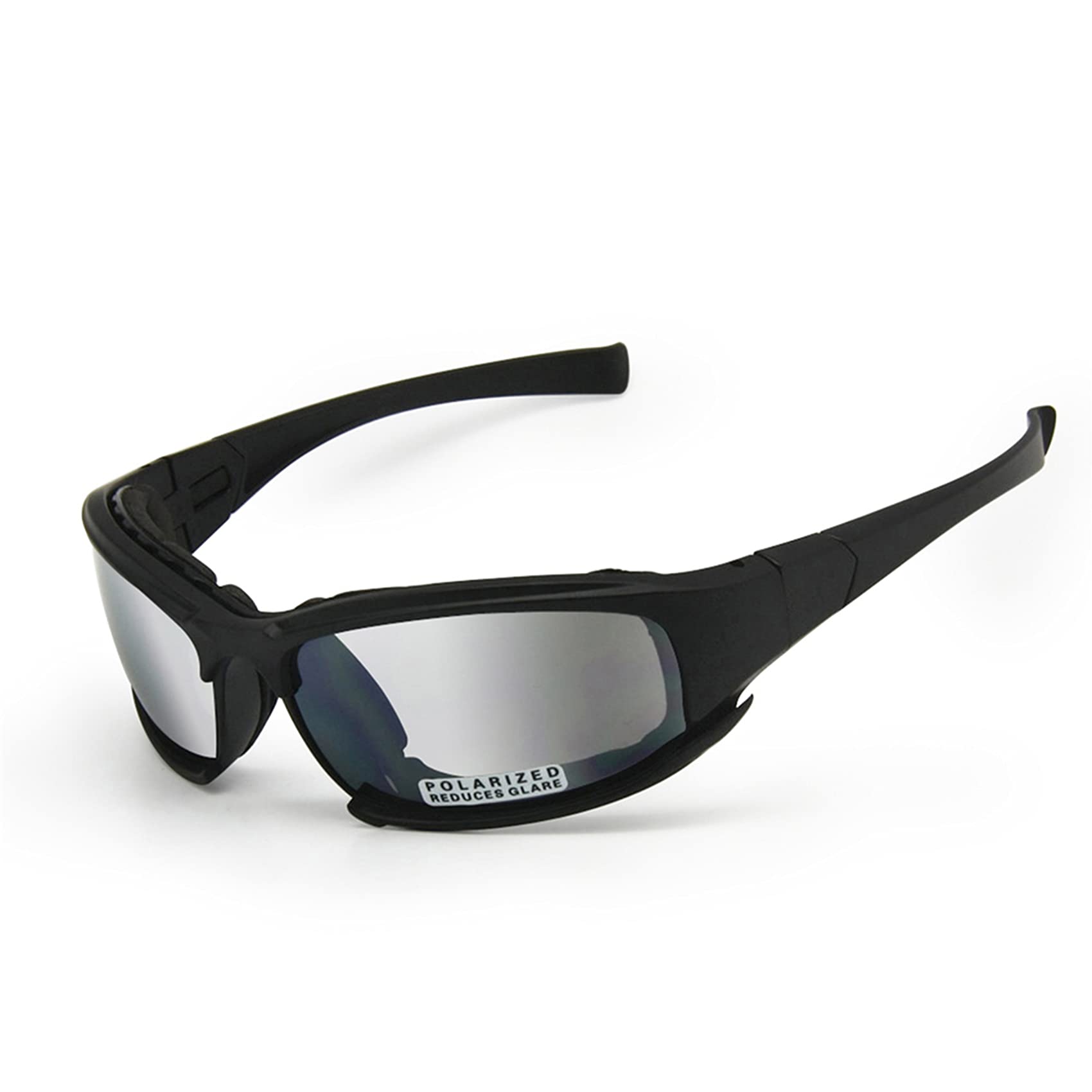 Photochromic Polarized Army Sunglasses Military Goggles 4 Lens Kit Men War Game Tactical Outdoor Sunglasses