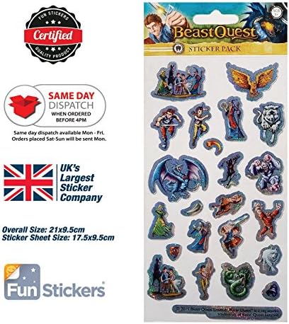 Beast Quest Stickers Small 9001