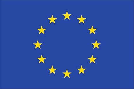 flaggenmeer® Flagge Europa 80 g/m² ca. 30 x 45 cm ca. 30 x 45 cm