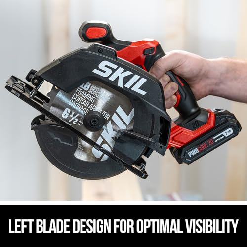 SKIL PWR CORE 20 Brushless 20V 6-1/2-Inch Cordless Compact Circular Saw Kit photo 8