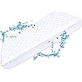 Pack N Play Mattress Protector Pad - Waterproof & Noiseless, Ultra-Soft Breathable Mattress Cover for Pack and Plays, Playards and Mini Cribs, Highly Absorbent Fitted and Dryer Safe