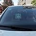 KOKY Uber Eats Sign Removable Decals Help Your Passengers to Identify You Car for Rideshare Car