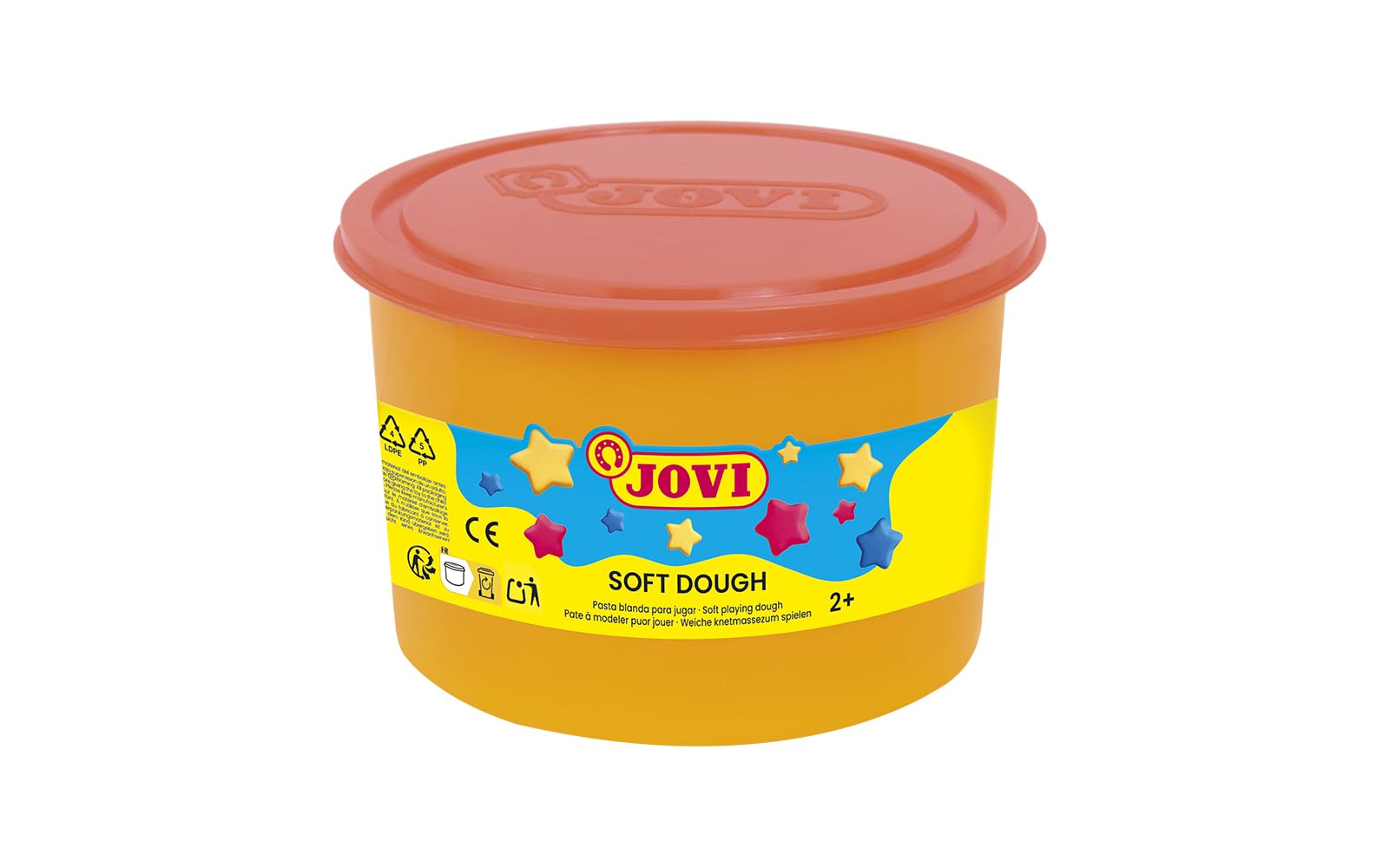 Jovi Blandiver Extra Soft Putty for Children Aged 2 Years Old Orange 1 Tin 460g