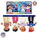 Magnetic Figures Set of 4–Toddlers Community Action Toy People, Magnetic Tiles Expansion Pack for Boys and Girls – Educational Stem Toys Add on Sets Pilots, Flight attended, air Traffic Support