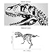 Dinosaur Reusable Kids Decorative Peel & Stick Wall Decals Kids Room Boys Girls Bedroom Living Room Decorations Decal