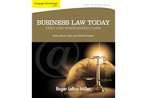 Cengage Advantage Books: Business Law Today, The Essentials: Text and Summarized Cases