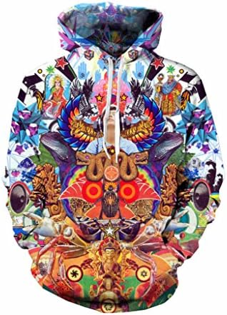 Artist Threads Birth of a Moment Hoodie - Premium All Over Print Graphic Pullover