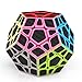 Coogam Zcube Carbon Fiber Megaminx Cube Pentagonal Dodecahedron Speed Cube Puzzle Toy