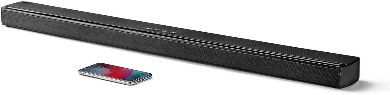 Amazon イーサプライ テレビスピーカー Bluetooth対応 サウンドバースピーカー Hdmi搭載 光デジタル 3 5mm接続対応 高音質 薄型 100w Ez4 Sp084 イーサプライ サウンドバー