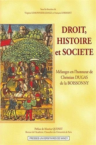 Droit, histoire et société