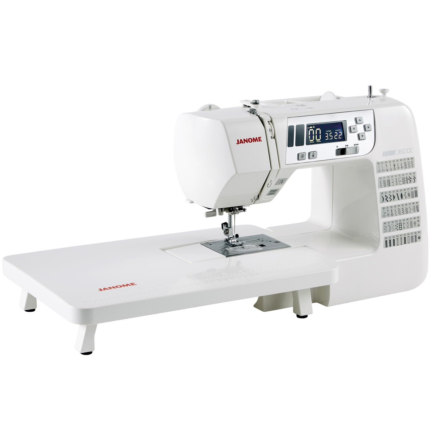 Janome 360DC Computerised Sewing Machine. Delivered Next Working Day