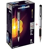 Sanford Brands Uni-Ball 207 Impact Gel Red Pen, (Pack of 12)