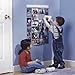 Thinking Gifts Picture Pockets Photo Hanging Display, 40 photos in 20 pockets, Large, Clear, 1 unit (PPL )