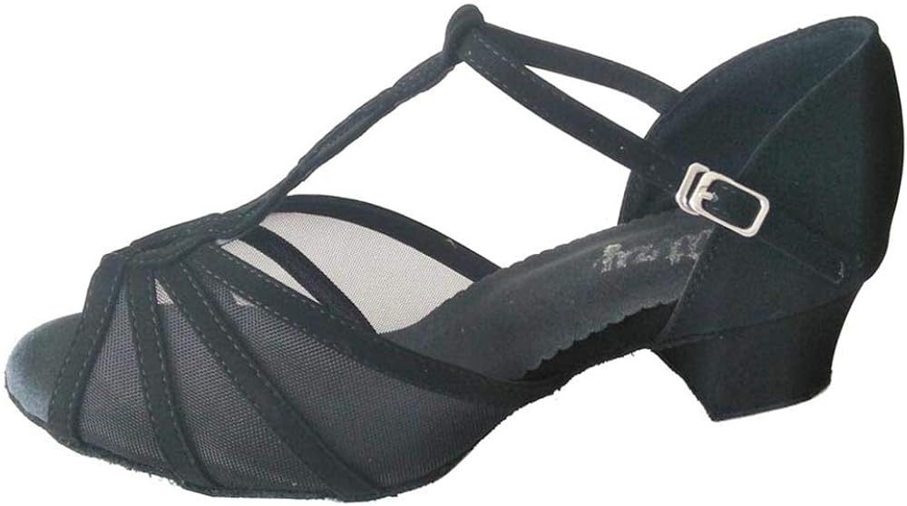 Scarpe Da Ballo Latino Donna Con Tacco Basso - Professionali Per Salsa, Jazz E Pratica - Foto 7