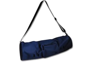 YogaAddict Large Yoga Mat Bag and Carriers Compact with Pockets, 28"x8" & 29"x11" Long, Fit Most Mat Size, Extra Wide, Adjustable Strap, Easy Access