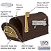 Salsbury Industries 4855E-BZG Rural Mailbox, Bronze/Gold Eagle