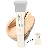 HALEYS Re-wind Full Coverage Brightening Concealer, Color Correcting Eye Concealer for Dark Circles, Fine Lines & Redness, Longwear, Non-Caking, Soft-Matte Finish, Blurring Concealers for Women