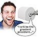 OUR FRIENDLY FOREST Donald Trump Talking Toilet Paper Roll - Makes Regular Toilet Paper Talk with Trump's Real Voice - 8 Hilarious Sayings - Funny Gag Gift for Holidays - Hilarious Bathroom Joke